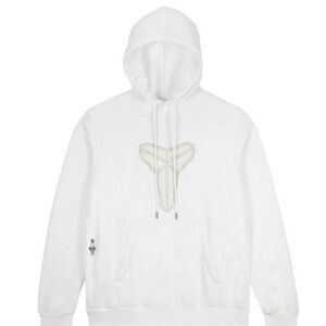 Nike Kobe Halo Pullover Fleece Hoodie White Dri-FIT Men’s Sz XL